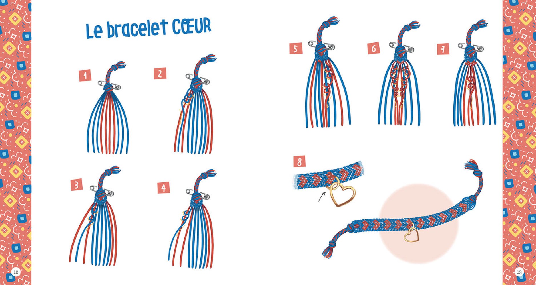 AUZOU - Boîte à bijoux accumulation bracelets brésilien