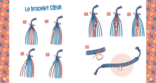 AUZOU - Boîte à bijoux accumulation bracelets brésilien