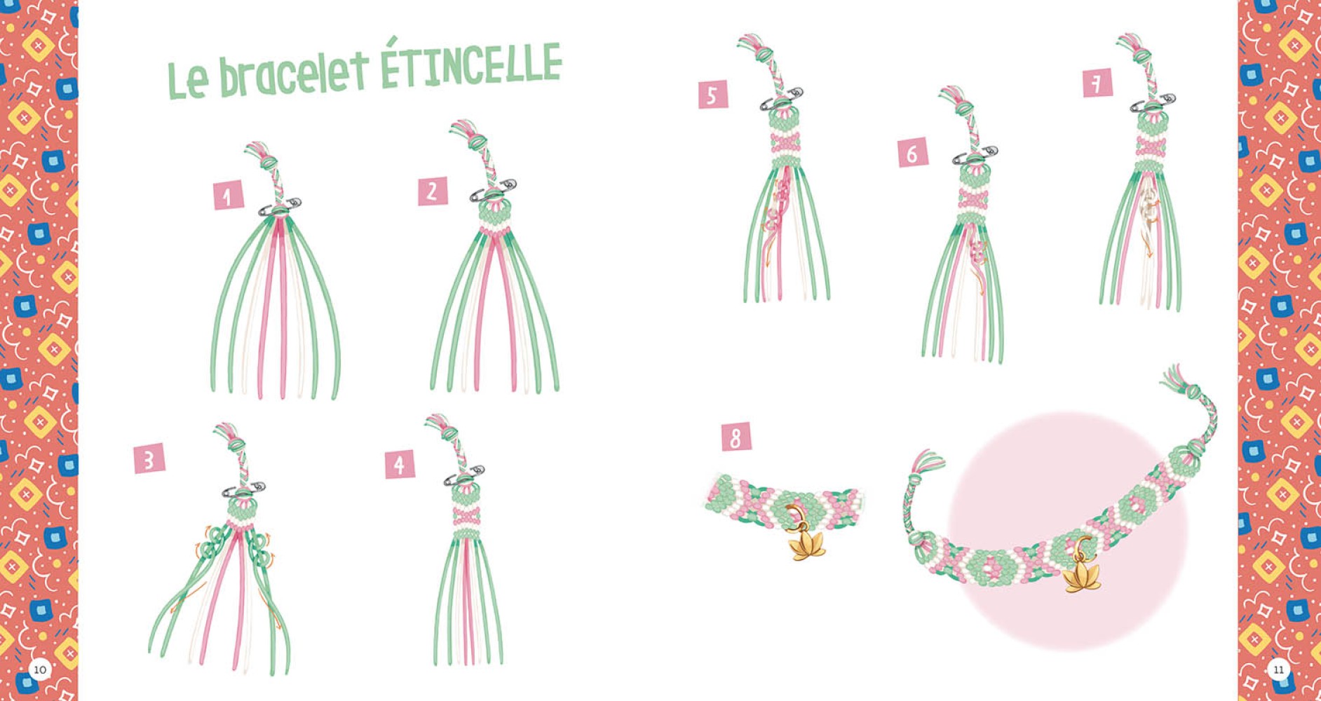 AUZOU - Boîte à bijoux accumulation bracelets brésilien