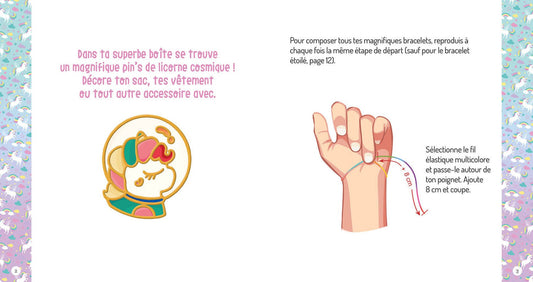 AUZOU - Coffret Mes fabuleux bijoux licornes magiques