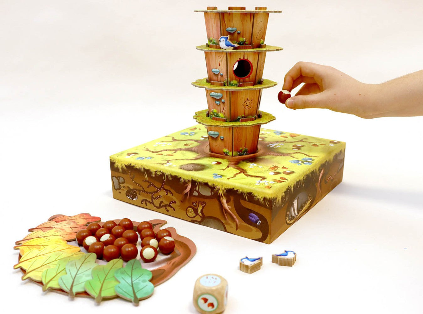 AUZOU - Jeu Opération noisettes