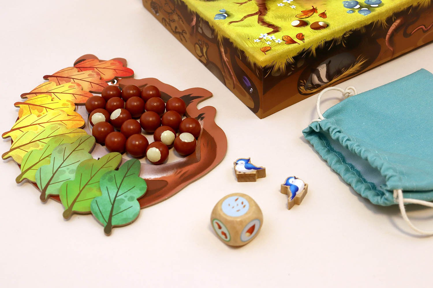 AUZOU - Jeu Opération noisettes