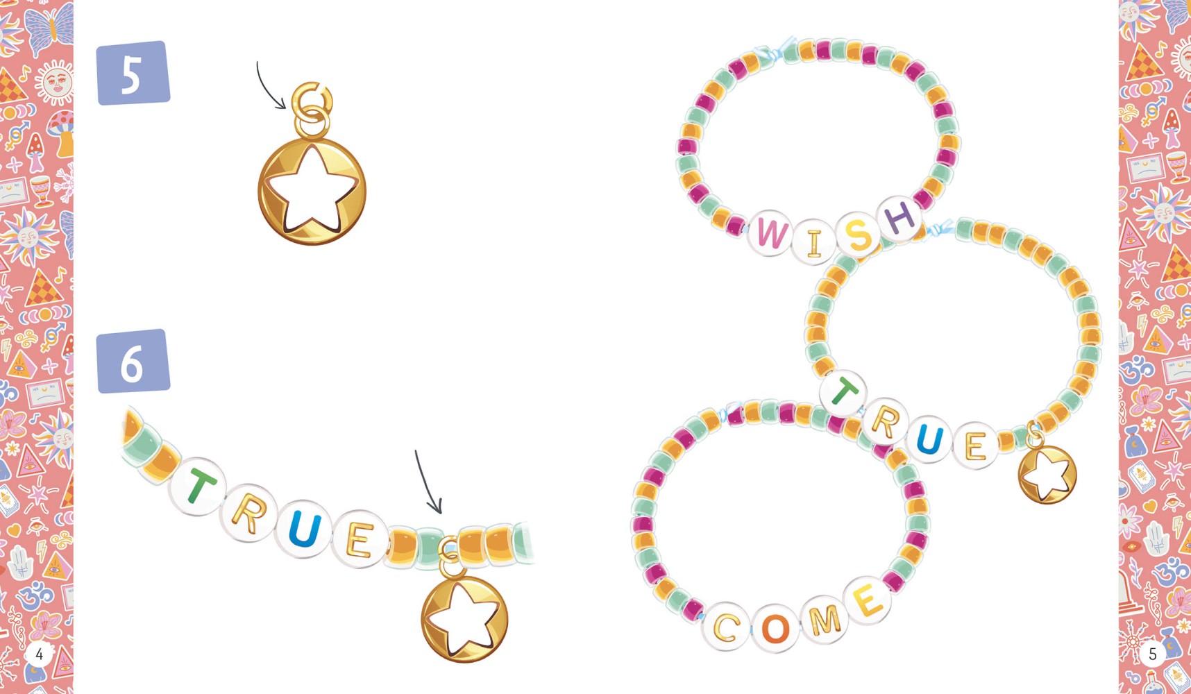 AUZOU - Mes bracelets souhaits magiques