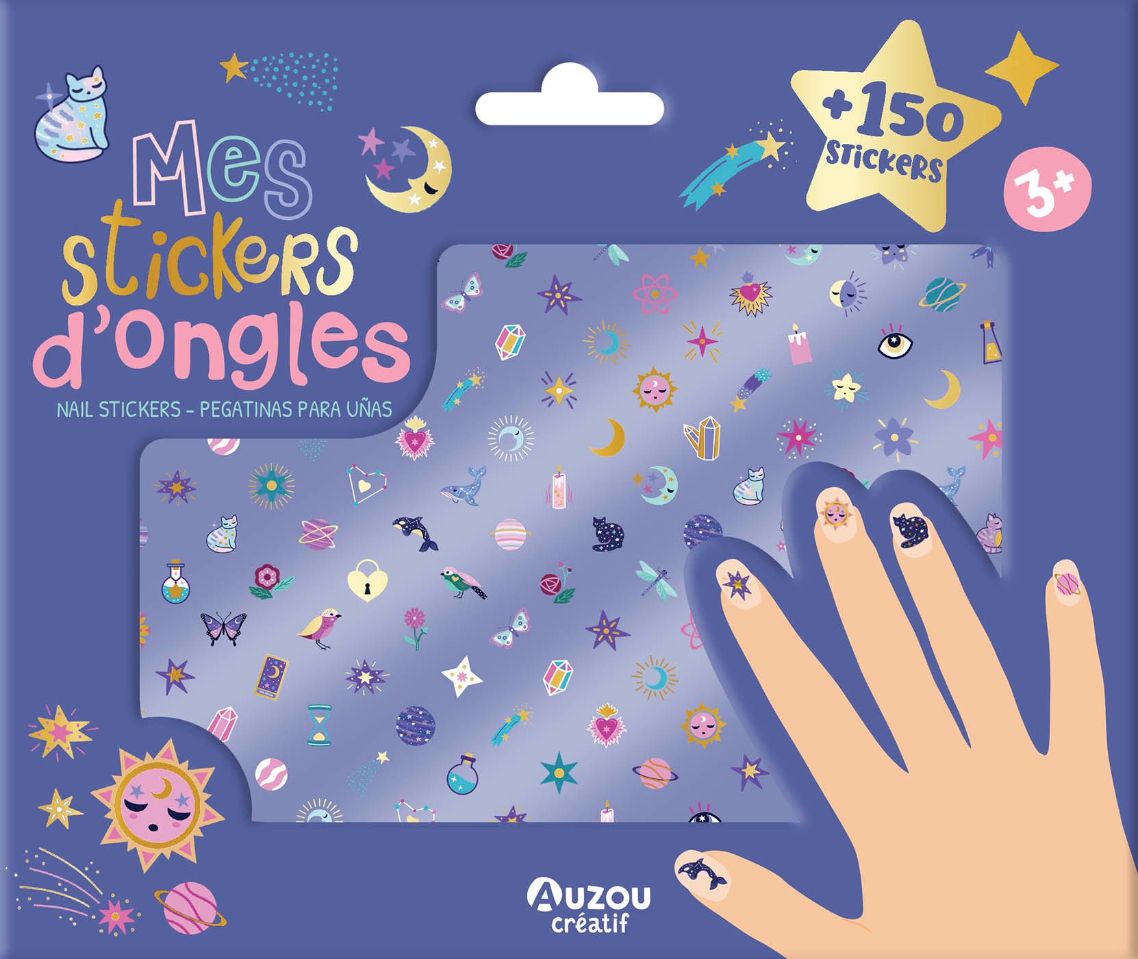 AUZOU - Mes stickers d'ongles