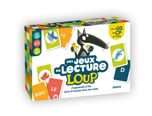 AUZOU - Mes jeux de lecture loup