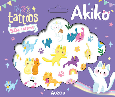 AUZOU - Mes tattoos Akiko