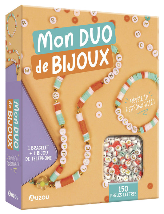 AUZOU -  Duo de bijoux 1 bracelet & 1 bijou de téléphone