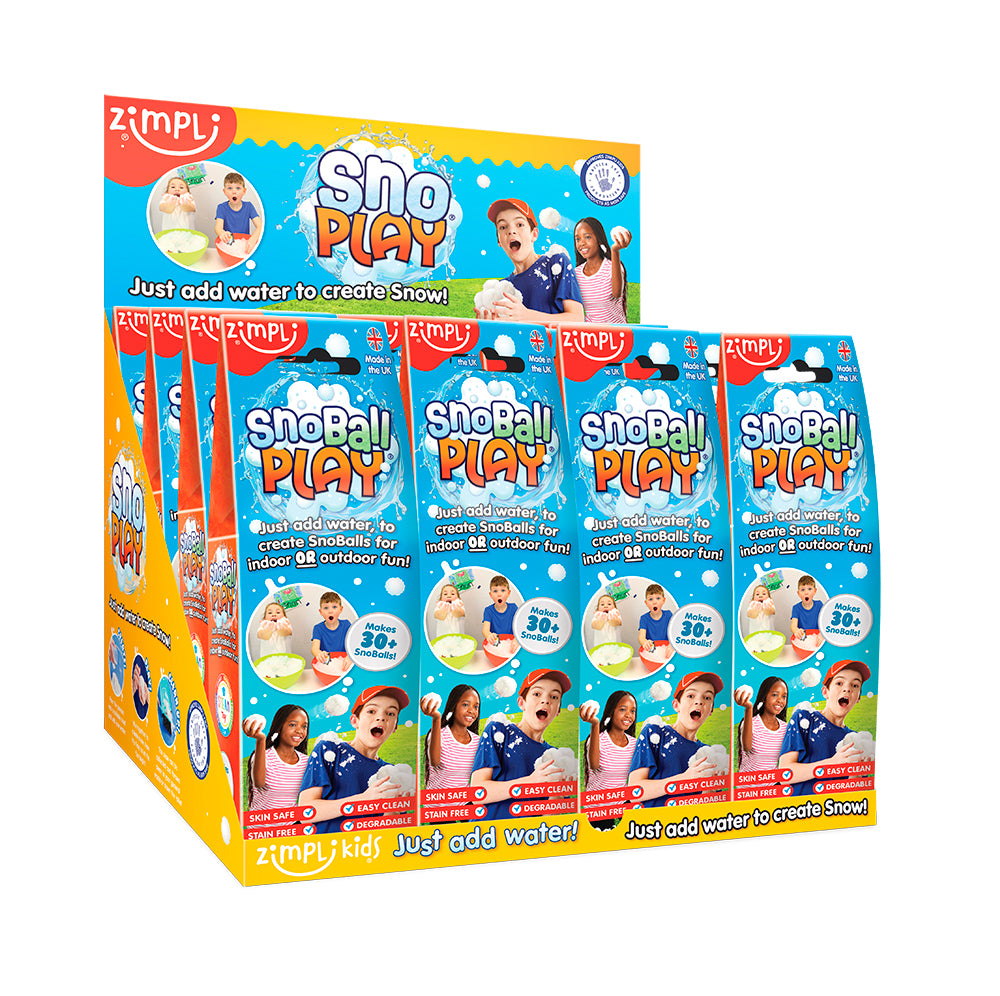 ZIMPLI- "SNOBALL PLAY" EAU EN BOULES NEIGE!