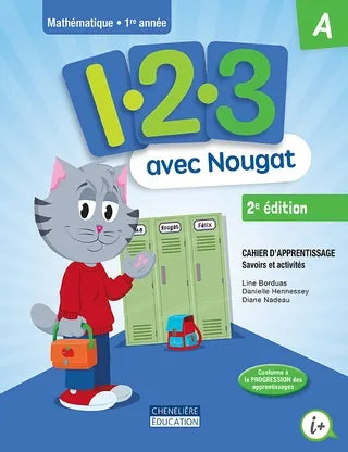 1, 2, 3... AVEC NOUGAT, 2E ÉDITION - 1ER CYCLE
