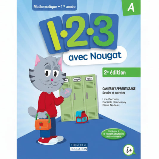 1, 2, 3... AVEC NOUGAT, 2E ÉDITION - 1ER CYCLE