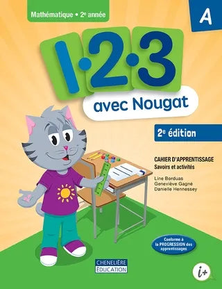 1, 2, 3... AVEC NOUGAT, 2E ÉDITION - 1ER CYCLE (2E ANNÉE)