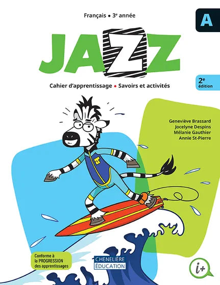 JAZZ 2E ÉDITION -  3E ANNÉE