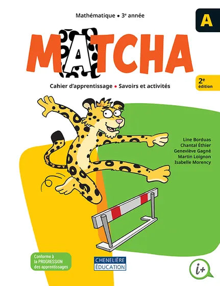 MATCHA 2E ÉDITION -  3E ANNÉE