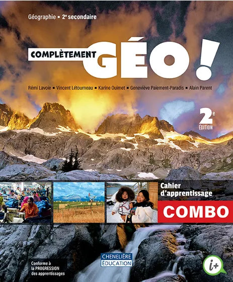 COMPLÈTEMENT GÉO - PAPIER + WEB - 2E SECONDAIRE