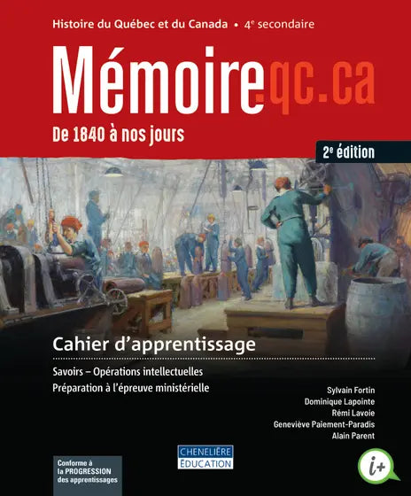 MÉMOIRE.QC.CA, 2E ÉDITION - COMBO - 4E SECONDAIRE