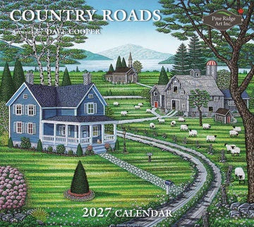 PINE RIDGE ART - CALENDRIER COUNTRY ROAD 2027