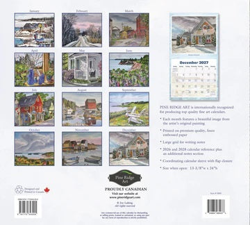PINE RIDGE ART - CALENDRIER MARITIME MOMENTS 2027