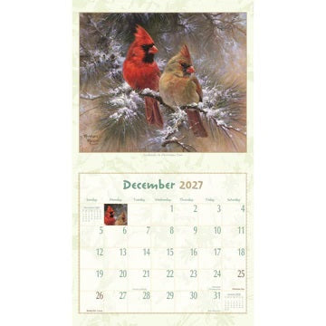 PINE RIDGE ART - CALENDRIER BIRDS OF A FEATHER 2027