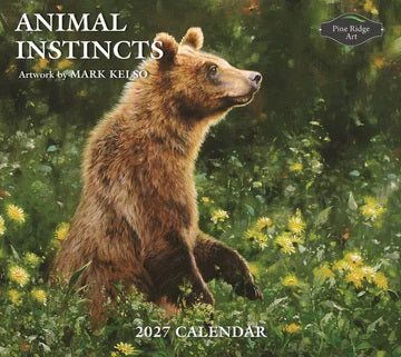 PINE RIDGE ART - CALENDRIER ANIMAL INSTINCTS 2027
