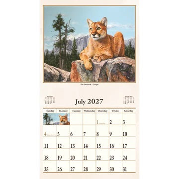 PINE RIDGE ART - CALENDRIER ANIMAL INSTINCTS 2027