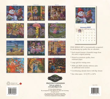 PINE RIDGE ART - CALENDRIER YOUNG AT HEART 2027