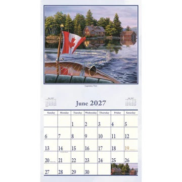 PINE RIDGE ART - CALENDRIER GREAT OUTDOORS 2027