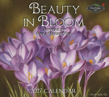 PINE RIDGE ART - CALENDRIER BEAUTY IN BLOOMS 2027