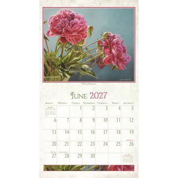PINE RIDGE ART - CALENDRIER BEAUTY IN BLOOMS 2027