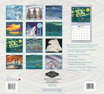 PINE RIDGE ART - CALENDRIER QUIET PLACE 2027