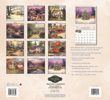 PINE RIDGE ART - CALENDRIER COUNTRY LIVING 2027