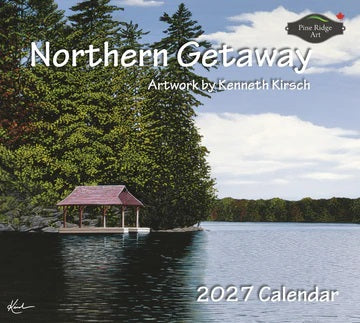 PINE RIDGE ART - CALENDRIER NORTHERN GETAWAY 2027