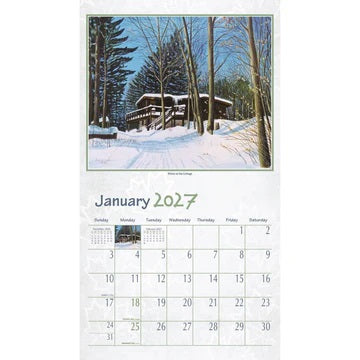 PINE RIDGE ART - CALENDRIER NORTHERN GETAWAY 2027