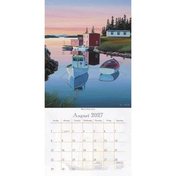 PINE RIDGE ART - CALENDRIER VERTICAL NEWFOUNDLAND 2027