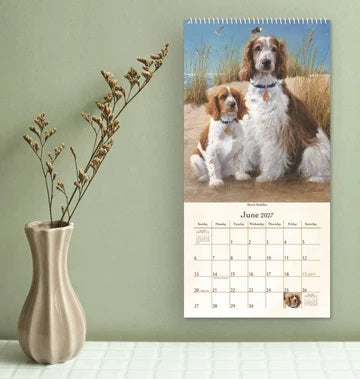 PINE RIDGE ART - CALENDRIER VERTICAL MUST LOVE DOGS 2027