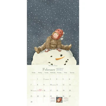 PINE RIDGE ART - CALENDRIER VERTICAL FOREVER YOUNG 2027