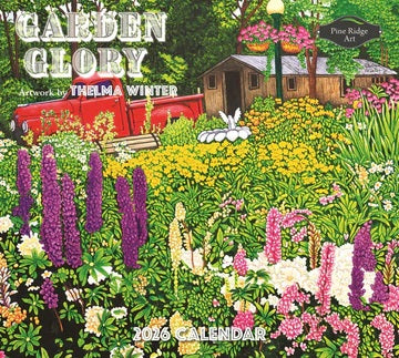 PINE RIDGE ART - CALENDRIER GARDEN GLORY 2026