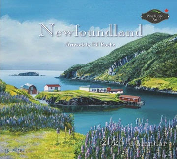 PINE RIDGE ART - CALENDRIER NEWFOUNDLAND 2026