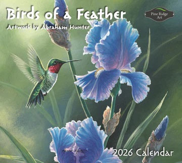 PINE RIDGE ART - CALENDRIER BIRDS OF A FEATHER 2026