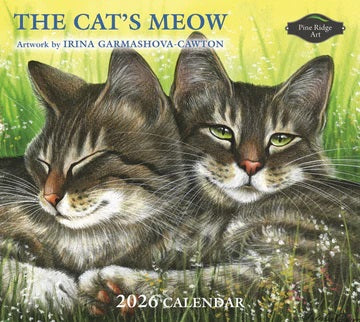 PINE RIDGE ART - CALENDRIER CAT'S MEOW 2026