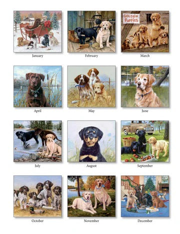 PINE RIDGE ART - CALENDRIER MUST LOVE DOG'S 2026