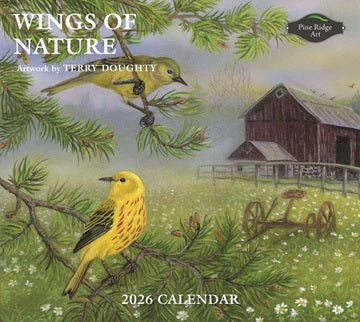 PINE RIDGE ART - CALENDRIER WINGS OF NATURE 2026