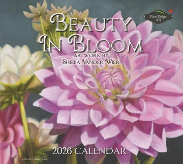 PINE RIDGE ART - CALENDRIER BEAUTY IN BLOOMS 2026