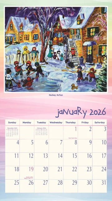 PINE RIDGE ART - CALENDRIER  CHILD'S PLAY 2026