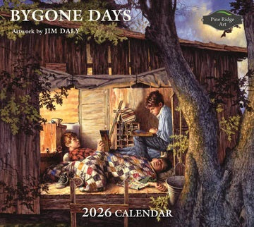 PINE RIDGE ART - CALENDRIER BYGONE DAYS 2026
