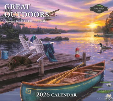 PINE RIDGE ART - CALENDRIER GREAT OUTDOORS 2026