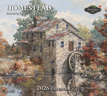 PINE RIDGE ART - CALENDRIER HOMESTEAD 2026
