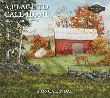 PINE RIDGE ART - CALENDRIER PLACE TO CALL HOME 2026
