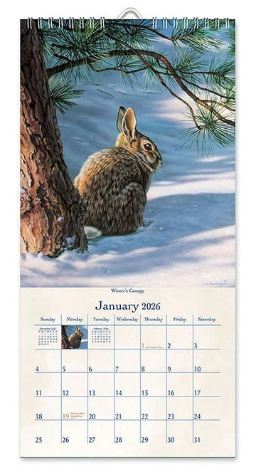 PINE RIDGE ART - CALENDRIER VERTICAL GREAT OUTDOORS 2026
