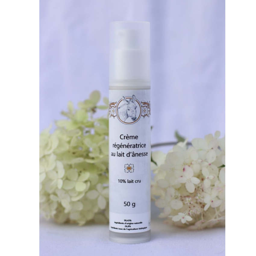 ASINERIE ANE GARDIEN - CREME VISAGE REGENER AU LAIT D'ANESSE 50G