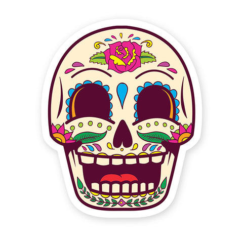 STICKERYOU - COLLANT ''DAY OF DEAD SKULL''